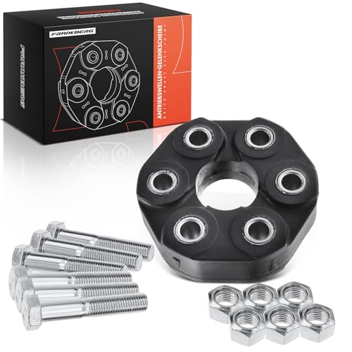 Frankberg Propshaft Coupling Compatible with 3 Series E36 E46 E91 1991-2012 5 Series E34 E39 1989-2004 Z3 E36 1995-2003 Z4 E85 2003-2005 Replace# 26111227410