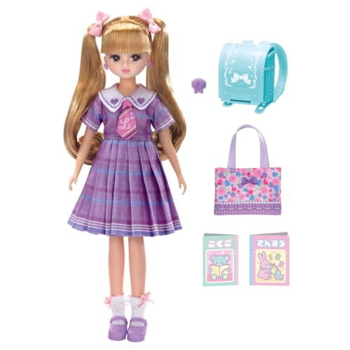 Muñeca Licca-chan Exciting First Grade para mayores de 3 años miniatura 3