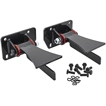 Universal Gen III 5.7L Hemi Weld-in Motor Mounts Ideal for Custom Engine Swaps, Features Durable Polyurethane Bushings, Provides Smooth Drive, Specs 6-5/8"x4-1/4 Engine Flange