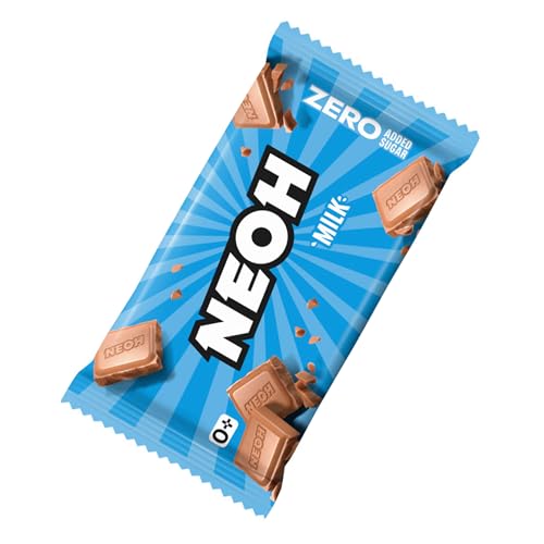 NEOH Low Carb Keto Milk Chocolate | The New Alternative to Traditional Sweets | 1g Sugar 105 kcal Per Serving 1x55g