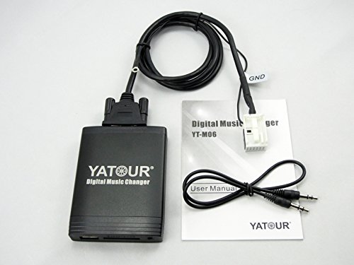 Yatour Car Digital Music Changer USB SD Aux MP39 Interface Car Stereo Bluetooth(Optional) Radio for VW 12Pin