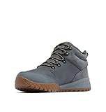 Muster: Einfarbig Columbia Fairbanks Mid Wanderstiefel für Herren, Grau (Graphite x Delta), 44 EU