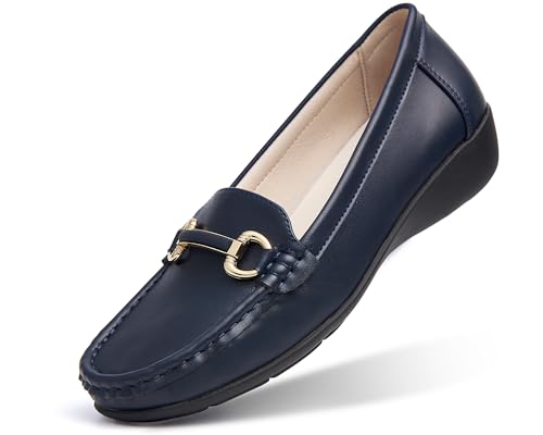 Image of Cestfini Women's Slip-on Loafers Casual Work Shoes
