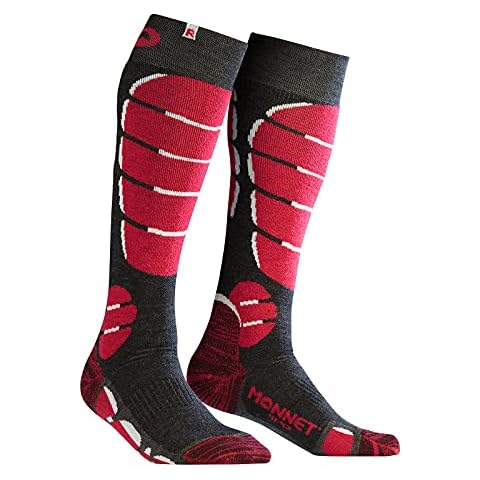 Chaussettes de ski MONNET Rouge Cover