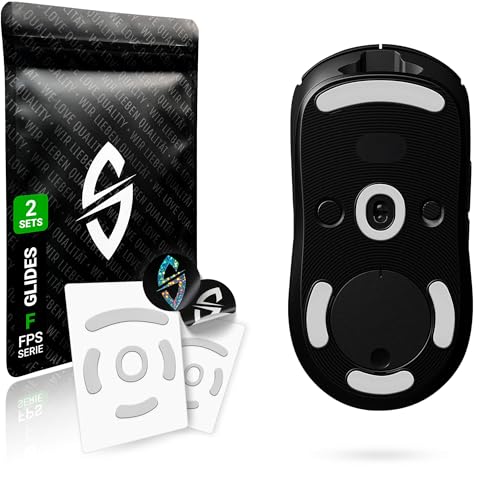 Patins De Souris SensoryBoost FPS 2.0 Pour Logitech G PRO Wireless - Lot De 2 - Glisse Précise Et Durable