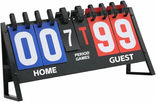 Tableau d'affichage sportif portable et pliable pour score de table - 8