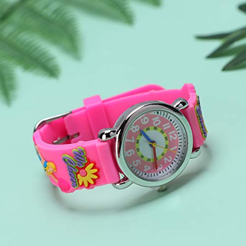 Relógio infantil NICERIO 3D bonito desenho digital esportivo relógio à prova d'água desenho animado