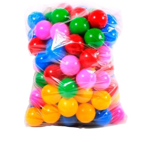 Bolinhas Piscina Infantil Bola Tenda Barraca Colorida Nao Amassam (100 BOLINHAS COLORIDAS)