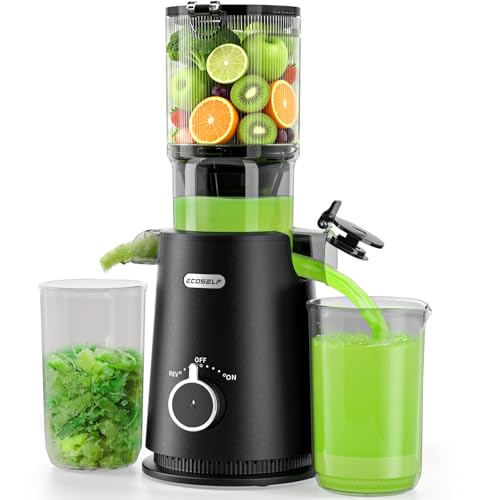 ECOSELF Cold Press Juicer for Fruits and Leafy Greens