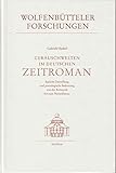 zeitroman lexikonartikel  Geräuschwelten im deutschen Zeitroman: Epische Darstellung und poetologische Bedeutung von der Romantik bis zum Naturalismus (Wolfenbütteler Forschungen)