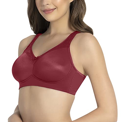 Image of Amante Pink Solid Non-Wired Non Padded Everyday Bra
