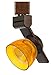 Cal Lighting HT-999RU-AMBCLR 12W dimmable Integrated LED Track Fixture, 750 Lumen, 90 CRI, Rust