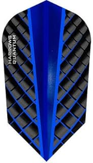 Harrows 5 x Sets Quantum Dark Blue Dart Flights Slim w/GRA Outchart