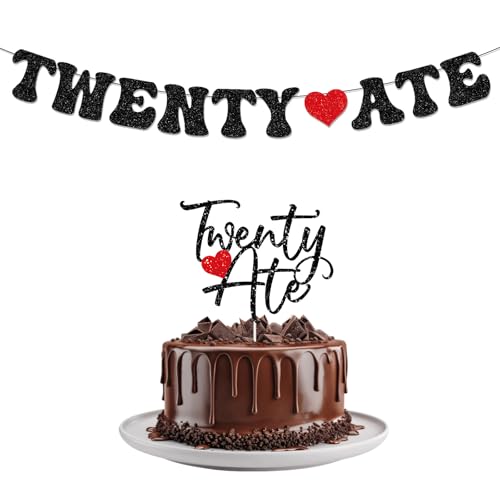 Yoyuspy Twenty Ate Birthday Decorations