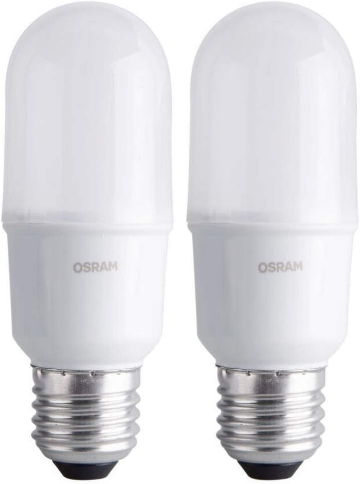 LED Value Stick Lamps Slim Stick Model Zero Dark Spot Lights Low Energy Consumptions with High Lumen LED Lamps for Home Chandelier More Pack of 20 Warm White Yellow, 9W E27, ValueStick