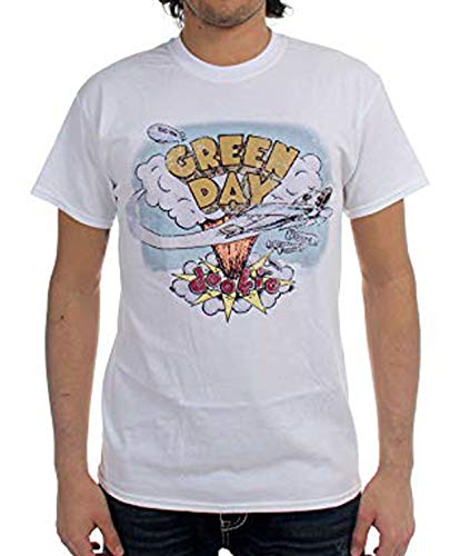 FEA Green Day Dookie T-Shirt Vintage Blanc - Blanc - X-Large