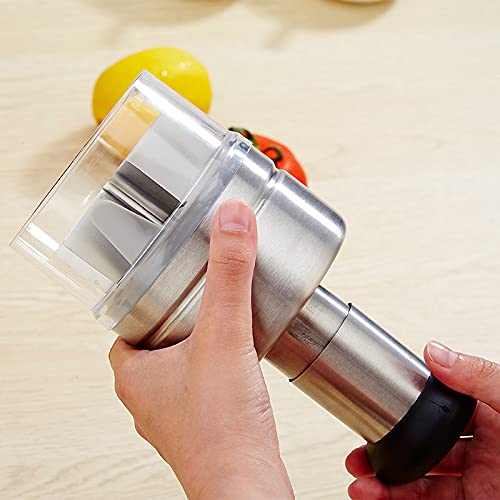 SDLAJOLLA Máquina cortadora de alho, comida de vegetais, cebola, multifuncional, ferramenta de cozin