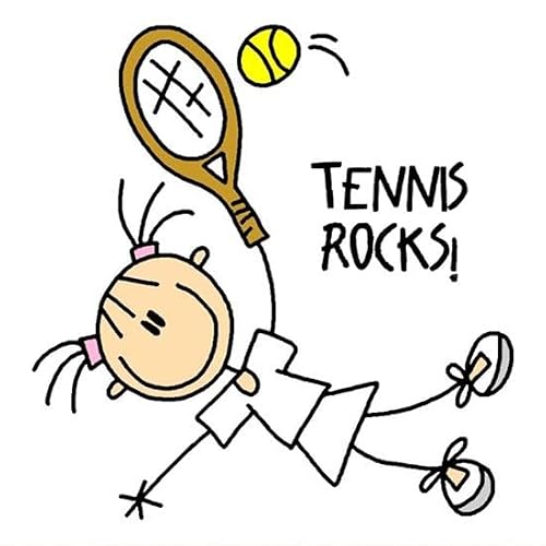 Cafepress Tennis Rocks! Tote Bag Natural Canvas Tote Bag, Reusable Shopping Bag #TOP2