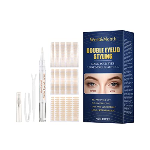 SpringWay Fitas adesivas duplas para pálpebras Adesivos naturais invisíveis para pálpebras duplas De