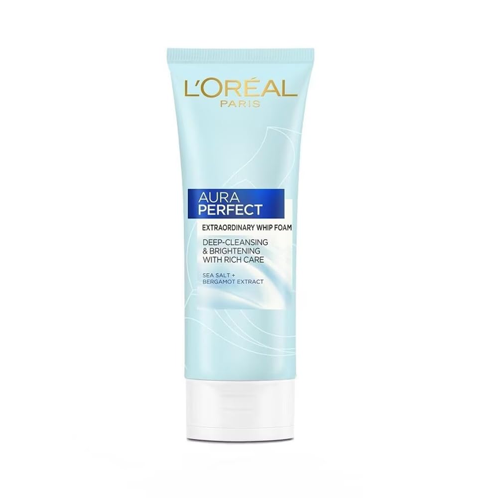 L'Oreal Paris White Perfect Extraordinary Whip Face Wash, Deep Cleansing Foam, 100ml-image-46