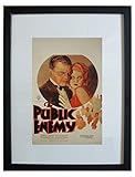 Reproduktion des Public Enemy Poster, gerahmt, 30 x 40 cm