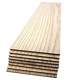 Craft Wood — Thin-sawn, 100% pure hardwood planks designed for crafts; Natural wood blanks for laser cutting & engraving machines; Durable & strong, this Glowforge ready material won’t break easily What to Expect with Ash Wood — Medium density with a...