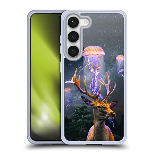 Carcasa Samsung Galaxy S23 5G de gel flexible y fino con diseño artístico Dave Loblaw antiarañazos