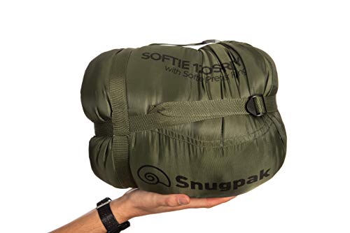 Snugpak Softie 12 Osprey Sleeping Bag Left Zip Olive – Image 4