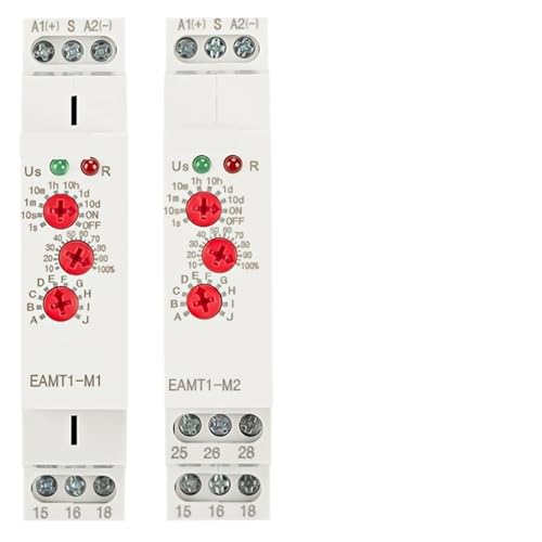 Relais commutateur 16A modulaire EAMT1-M2 pour circuit AC DC