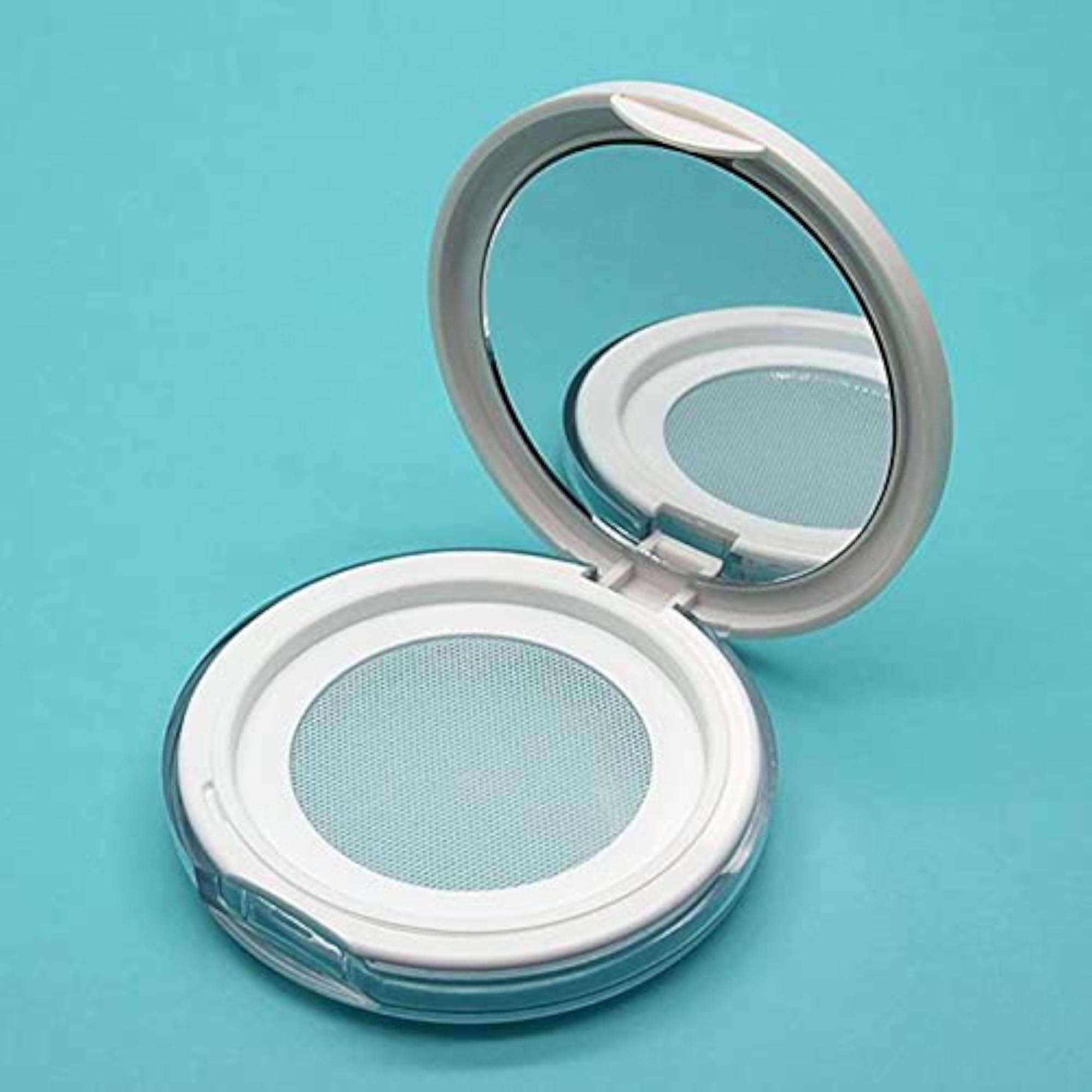 DIY Empty Poly Loose Powder Container, 3ml, White