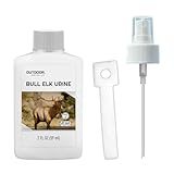 Bull Elk Urine – Pure Natural Elk Attractant for Hunting – Powerful Elk Scent for Rut Season – Use with Scent Wicks or Drag Ropes – Elk Hunting Gear – 2oz Spray Bottle – Dominant Bull Scent