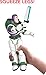 Mattel Disney and Pixar Lightyear 12-in Action Figure with Motion, Lights & Sound, Buzz Lightyear with Slashing Laser Blade