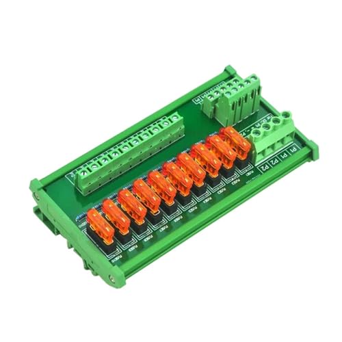 Placa de módulo de fusibles para proteger automatizaciones y tableros de 5V a 32V 2
