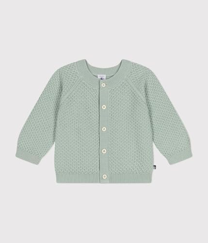 Cardigan Petit Bateau Bimba - Maniche Lunghe In Cotone
