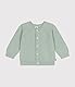 Petit Bateau A0BFT Langarm-Cardigan Baby Jungen Herbier 3 Jahre