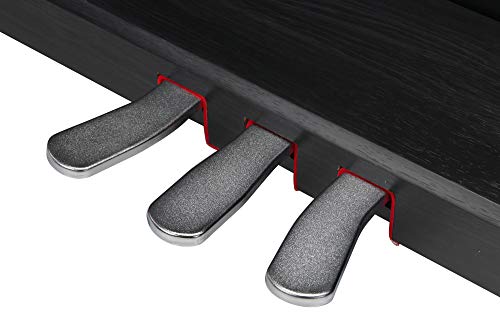 Classic Cantabile DP-A 410 Piano Numérique – 88 touches clavier électronique – Synthetiseur avec USB-MIDI, 600 voix, 128… - Les Beatles, Paul McCartney, John Lennon, RIngo Starr, George Harrison Classic Cantabile DP-A 410 Piano Numérique - 88 touches clavier électronique - Synthetiseur avec USB-MIDI, 600 voix, 128… – Image 8