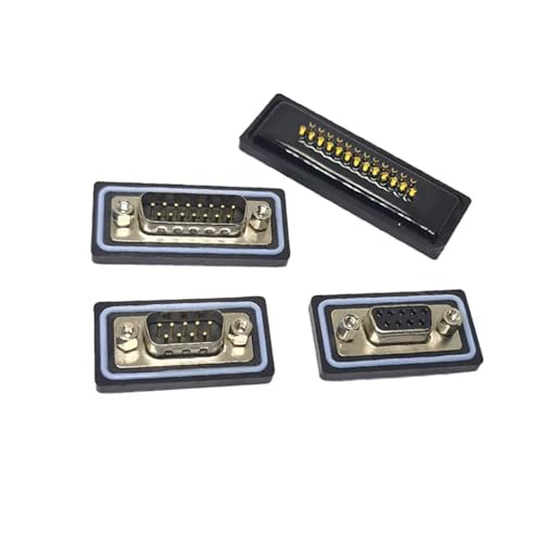 Conector RS232 y RS485 con pines de latón chapado en oro de 3U 2