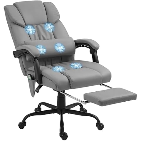 Fauteuil de Bureau Massant Vinsetto Cover