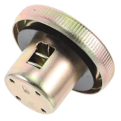 HAPINARY 頑丈な属製漏れ防止ガスキャップ オートバイ用シール付き 簡単取り付け ユニバーサルフィット 多機種対応弯梁バイク用燃料タンク