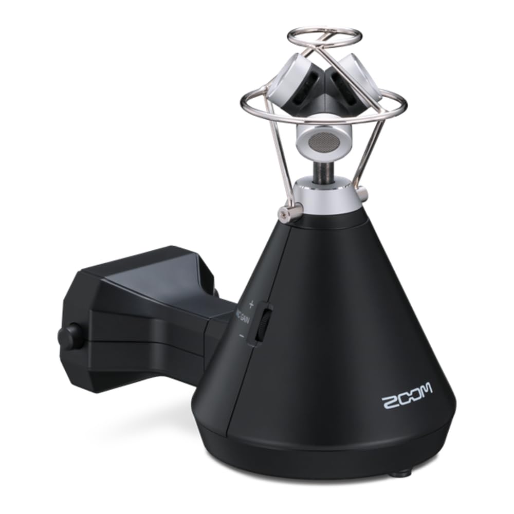 Amazon | ZOOM ズーム VRH-8 VRマイクブラック 黒 アンビ Amazon | ZOOM ズーム VRH-8 VRマイクブラック 黒 アンビ