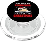 Photo Gallery pug dog i m only a morning person on christmas xmas popsockets popgrip per magsafe Photo Gallery pug dog i m only a morning person on christmas xmas popsockets popgrip per magsafe
