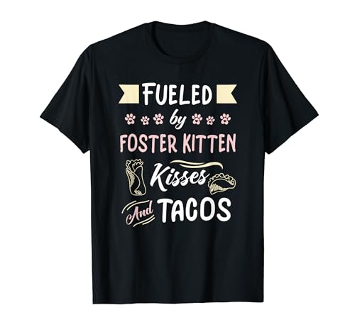 Foster Kitten Rescue a su madre amante de los tacos Camiseta