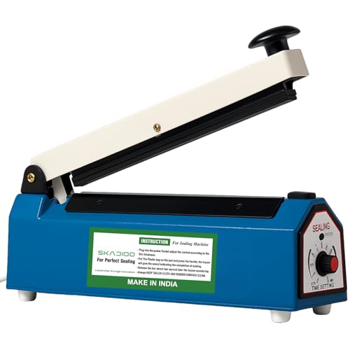 SKADIOO Sealing Machine for Food Packets | 1 Year Warranty, 8 Inc...