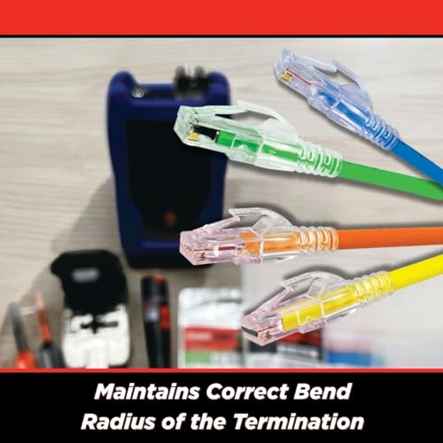Simply45 RJ45 cubierta strain relief CAT6 100 unidades miniatura 3