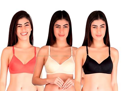 Image of Fabme Women Cotton Full-Coverage Bra
