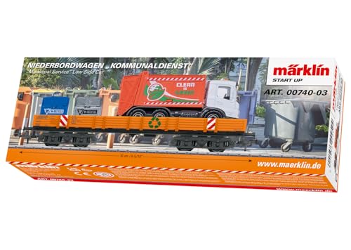 00740-03 H0 Start up Niederbordwagen Kommunaldienst 00740-03 H0 Start up Niederbordwagen Kommunaldienst