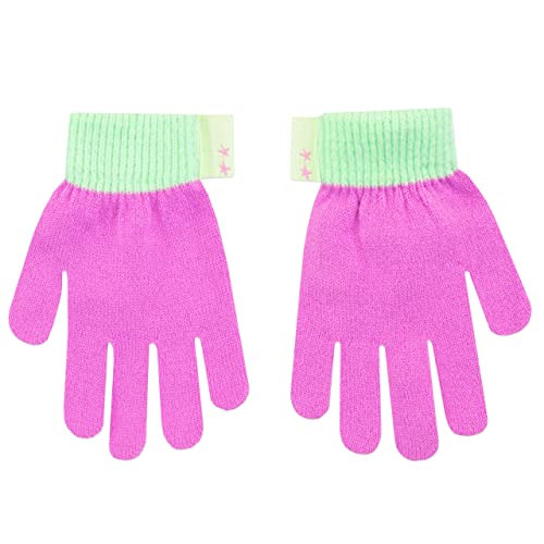 DInsey Kids Winter Hat and Gloves Set Tiana Purple One Size3