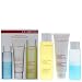 Clarins Cleansing Essential Kit 3-Piece Set (Makeup Remover, 4.2 Oz., Gentle Foaming Cleanser, 4.2 Oz., Toning Lotion, 6.7 Oz.)
