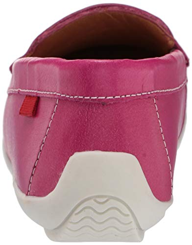 Image of Marc Joseph New York Kids' Genuine Leather Made in Brazil Driving Loafer with Penny Detail