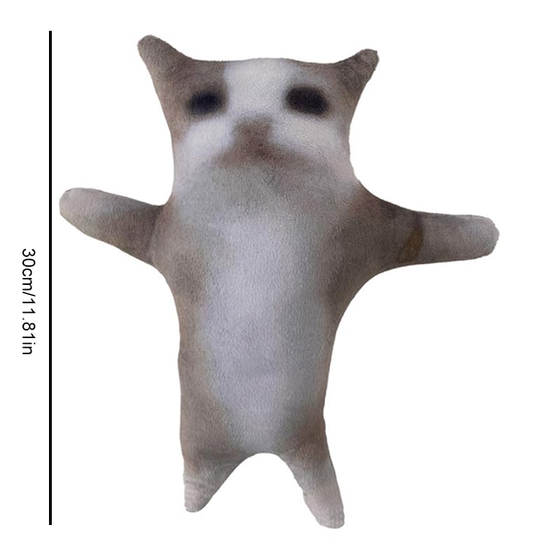 Amazon.co.jp: バナナキャット ぬいぐるみ 面白い 可愛い バナナ猫の